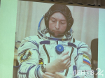 Ленинградские школьники и студенты встретились с космонавтом Сергеем Ревиным