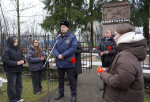 В Кировске специалисты аппарата управления Леноблпожспаса почтили память Неизвестного солдата
