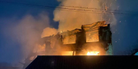 В Касимово тушили объятый огнем жилой дом - 47Channel.Ru