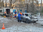 В Отрадном тренировались эвакуировать при пожаре и деблокировать из машин