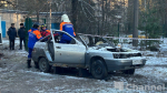 В Отрадном тренировались эвакуировать при пожаре и деблокировать из машин