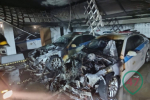 47news узнал, как выглядят две BMW после пожара в паркинге спецбата ДПС в Петербурге
