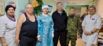 В госпиталях Ленобласти поздравили с Новым годом участников СВО