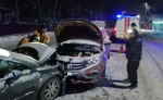 В Лодейном Поле в лобовую столкнулись «Лада» и «Пежо»
