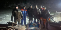 Спасатели отыскали трех мужчин, застрявших на Ладожском озере - ЛенТВ24
