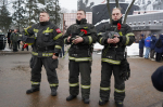 Сотрудники Леноблпожспаса обеспечили безопасность на церемонии «На рубеже бессмертия» и приняли в ней участие