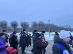 Сотрудники «Леноблпожспаса» почтили память героев в 83-ю годовщину прорыва блокады Ленинграда