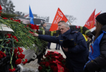 Сотрудники «Леноблпожспаса» почтили память героев в 83-ю годовщину прорыва блокады Ленинграда