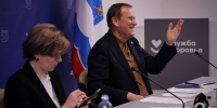 Итоговая пресс-конференция губернатора Александра Дрозденко – в объективе ЛенТВ24 - ЛенТВ24