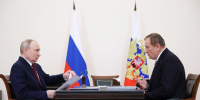 Владимир Путин провел встречу с Александром Дрозденко - 47Channel.Ru