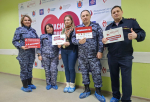 Около двух литров крови сдали сотрудники Росгвардии в Петербурге