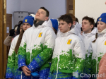 Участники Международных зимних игр Александра Невского приняли участие в Божественной литургии в Кудрово