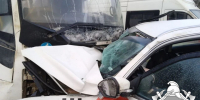 Последствия серьезного ДТП с автобусом ликвидируют  в Волосовском районе - Online47.Ru