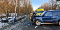 Под Гатчиной разбились Hyundai и Mitsubishi, один водитель погиб - 47 новостей