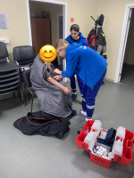 В Красносельском районе спасли провалившегося под лед подростка
