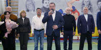 В Сосново прошел турнир по самбо, посвященный легендарному тренеру Владимиру Романенко - Online47.Ru