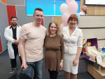 В Ленинградском перинатальном центре врачи встретились с будущими родителями