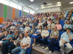 В Ленинградском перинатальном центре врачи встретились с будущими родителями