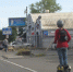 В Мурино у метро «Девяткино» инспекторы ГИБДД устроили  проверку владельцев электросамокатов - ЛенТВ24