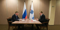 Александр Дрозденко провел рабочую встречу с Максимом Решетниковым - Online47.Ru