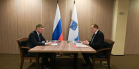 Александр Дрозденко рассказал Максиму Решетникову о проекте нового технопарка - ЛенТВ24
