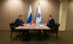 Александр Дрозденко рассказал Максиму Решетникову о проекте нового технопарка