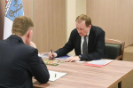 Александр Дрозденко рассказал Максиму Решетникову о проекте нового технопарка