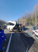 В массовой аварии на «Южном полукольце» пострадали 9 человек