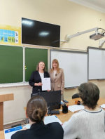 Депутат Государственной Думы Светлана Журова встретилась со студентами Выборгского института