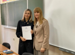 Депутат Государственной Думы Светлана Журова встретилась со студентами Выборгского института