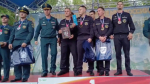 Команда Леноблпожспаса победила в соревнованиях газодымозащитных служб в Петербурге