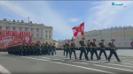 В Петербурге - парад Победы. Без техники, но с настроением