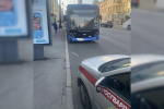 Пьяный мужчина напал на кондуктора троллейбуса на Васильевском острове