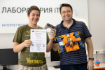 Юные робототехники из Соснового Бора взяли золото на соревнованиях «Евробот»