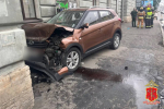 Легковой автомобиль влетел в прохожих в Петербурге. Водитель в состоянии клинической смерти