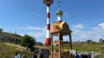 В Выборгском районе Ленинградской области на острове Соммерс открыли звонницу