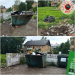 В Никольском разгребли захламленные контейнерные площадки