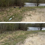 С берегов водоемов Ленобласти убрали 95 кубометров мусора
