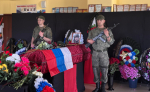В Лодейнопольском районе простились с погибшим в зоне СВО Дмитрием Назаровым