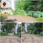 Свалку у контейнерной площадки ликвидировали в Ивангороде
