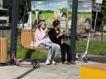В Колтушах благоустроили новое общественное пространство
