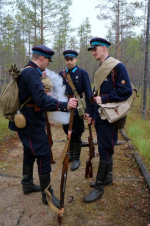 Клуб «10-я стрелковая дивизия» принял участие в реконструкции «Виллагора. Оборона Петрозаводска»