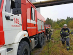 Огнеборцы Всеволожского отряда Леноблпожспас отработали ликвидацию последствий удара БПЛА