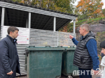 Вице-губернатор Ильин проинспектировал площадки ТКО в Выборге