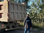 В Ломоносовском районе пресекли незаконную транспортировку отходов
