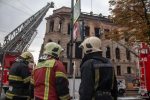 Ликвидирован пожар в особняке Миллера в Петербурге