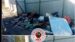 В Хапо-Ое ликвидировали свалку около мусорной площадки