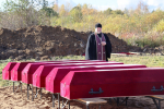 В Назии перезахоронили останки 173 бойцов Красной армии