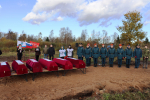 В Назии перезахоронили останки 173 бойцов Красной армии