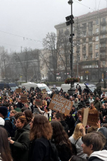 В Киеве проходит акция протеста против Кличко — участники требуют его отставки
